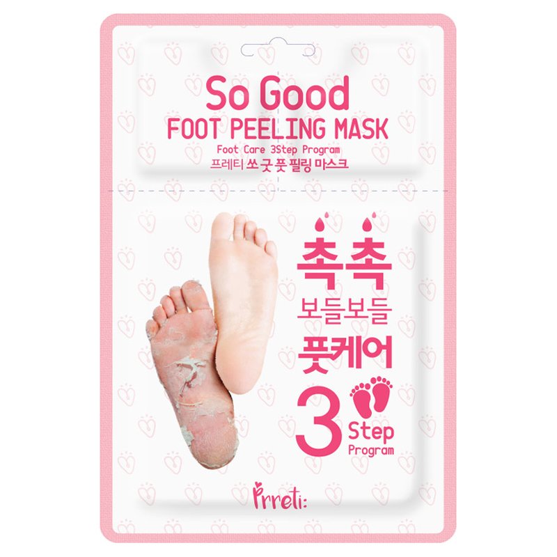 So Good Foot Peeling Mask 3Step Program 1pair sugarglamourstore