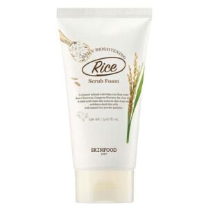 [SKINFOOD] RICE DAILY BRIGHTENING SCRUB FOAM (150ml)