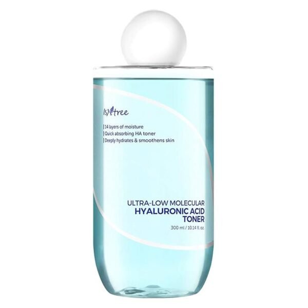 [ISNTREE] Ultra-Low Molecular Hyaluronic Acid Toner 300ml - Imagen 3