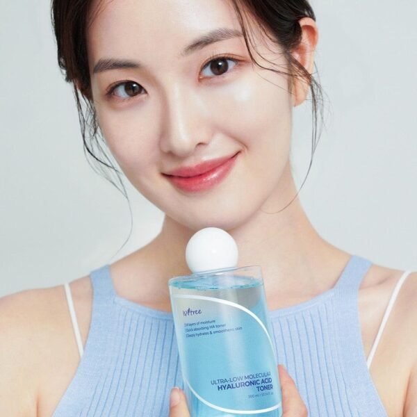 [ISNTREE] Ultra-Low Molecular Hyaluronic Acid Toner 300ml - Imagen 2