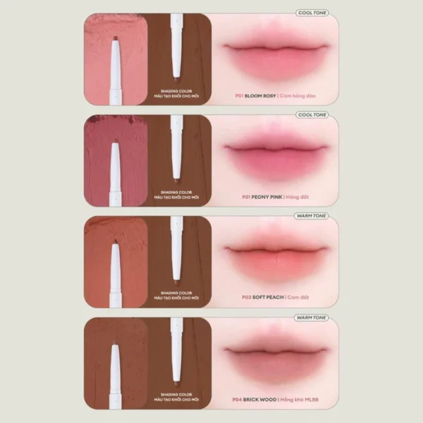 [DEARMAY] 2in1 Plumpy Lip Liner - Imagen 2