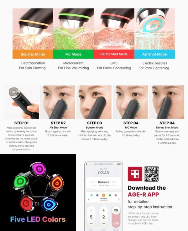 [MEDICUBE] AGE-R BOOSTER PRO ver Pink - Imagen 3